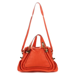 Chloé Medium Paraty Medium en  naranja Cuero de becerro