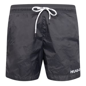 Shorts de Baño Rápido Secado para Hombre Hugo Haiti en Carbón