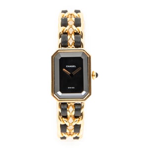 Chanel Première M en  negro Acero inoxidable sin níquel