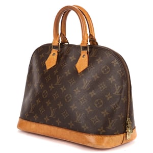 Louis Vuitton Alma PM en  marrón Lienzo recubierto