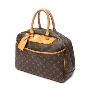 Louis Vuitton Deauville  en  marrón Lienzo recubierto