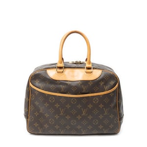 Louis Vuitton Deauville  en  marrón Lienzo recubierto