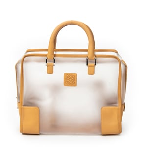 Loewe Vintage Transparent Amazona  en  Tan Lienzo
