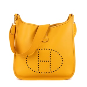 Hermès Evelyne I  en  amarillo Cuero de ternero
