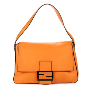 Fendi Mama Forever  en  naranja Cuero de ternero