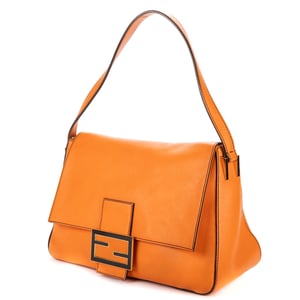 Fendi Mama Forever  en  naranja Cuero de ternero