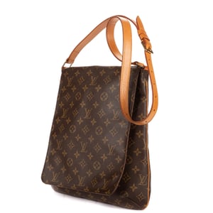 Louis Vuitton Musette Salsa Long Strap GM en  marrón Lienzo recubierto