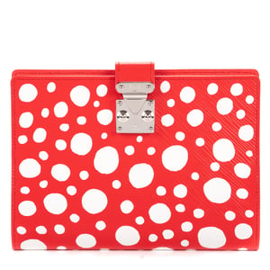 Louis Vuitton Yayoi Kusama Infinity Dots Paul Note Cover  en  como nuevo en estado rojo Cuero de ternero