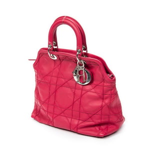 Dior Medium Granville Tote  en  rosa Cuero de ternero