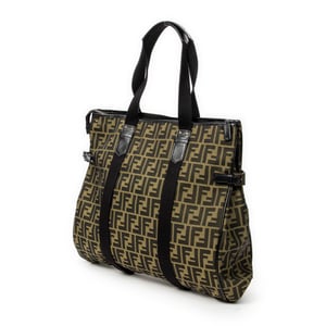 Fendi Large Shopping Tote  en  beige Lienzo