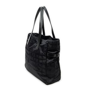 Chanel Large New Travel Line Tote  en  negro Lienzo