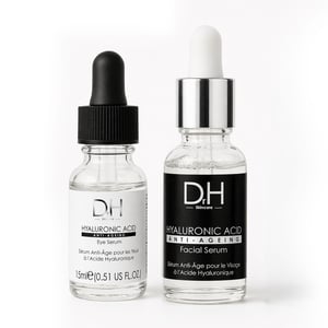 Dr H Set de sérum hidratante antiedad avanzado