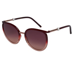 Gafas de sol redondas para mujer con puente de metal HER0077/S