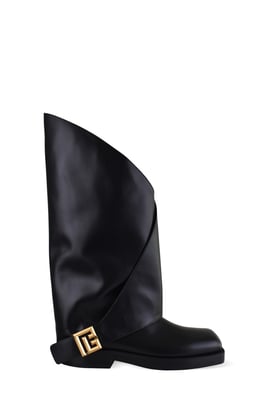 Balmain Botas planas «Twist» Negro
