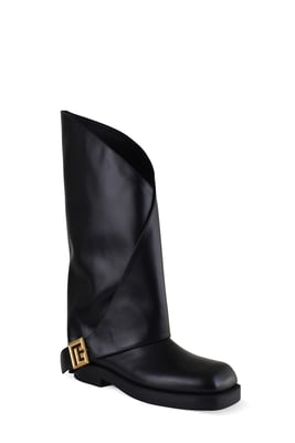 Balmain Botas planas «Twist» Negro