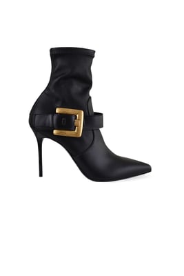 Balmain Botines Anthem de 95 mm Negro