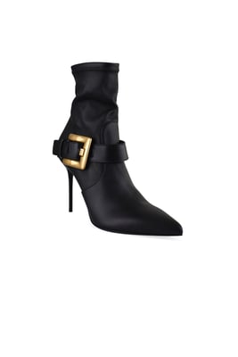 Balmain Botines Anthem de 95 mm Negro