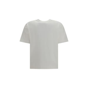 Camiseta de Algodón Blanca Burberry