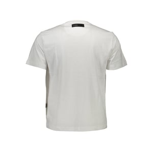 Camiseta de algodón blanca para hombre Plein Sport