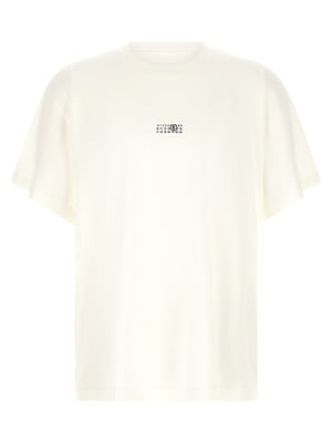 MM6 Maison Margiela Camiseta de Algodón Blanca