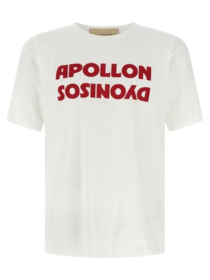 Camiseta de Algodón Blanca Valentino Garavani