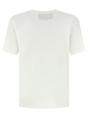 Camiseta de Algodón Blanca Valentino Garavani
