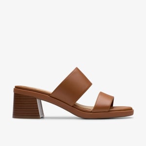 Jaylan Dusk Tan Leather Sandalias