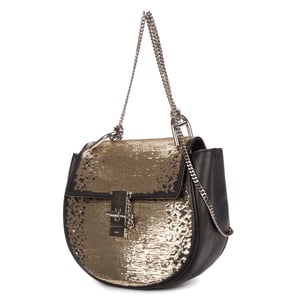 Chloé Small Drew Small en  negro Cuero de ternero