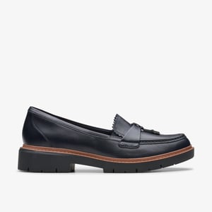 Westlynn Bella Navy Leather Zapatos