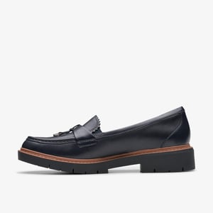 Westlynn Bella Navy Leather Zapatos