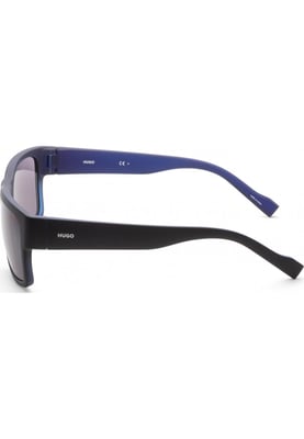 Gafas de sol Hugo Boss para hombre 58mm Negro mate Azul HG0176-S-0VK-IR