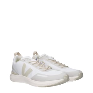 Zapatillas atléticas de tela blanca Veja