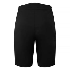 Pantalones cortos de senderismo repelentes al agua para mujeres, con longitud hasta la rodilla y bolsillos con cremallera