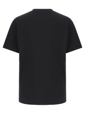 Camiseta de Algodón Negra Givenchy