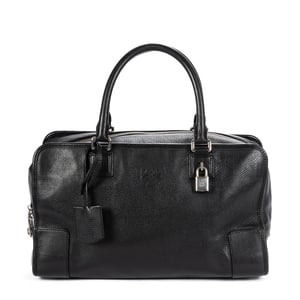 Loewe Amazona 36 en  negro Cuero de ternero