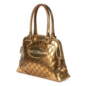Gucci Horsebit  en  oro Cuero de ternero