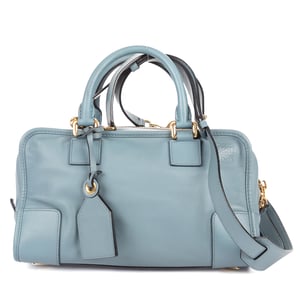 Loewe Amazona 28 en  azul claro Cuero de ternero