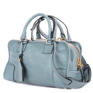 Loewe Amazona 28 en  azul claro Cuero de ternero