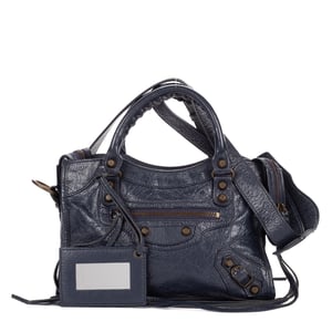 Balenciaga Classic Mini City Mini en  Marina Cuero de becerro