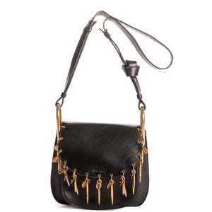 Chloé Hudson Crossbody  en  negro Cuero de ternero