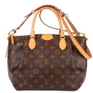Louis Vuitton Turenne  en  Brown Lienzo recubierto