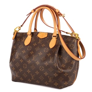 Louis Vuitton Turenne  en  Brown Lienzo recubierto