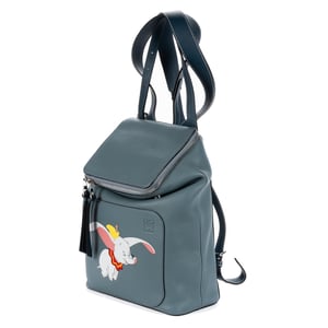 Loewe Dumbo Backpack  en  azul claro Cuero de ternero