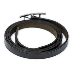 Hermès Behapi Triple Tour Bracelet  en  negro Cuero de ternero