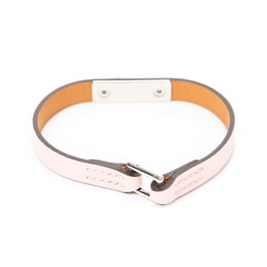 Hermès Mini Rivale Bracelet  en  rosa Cuero de ternero