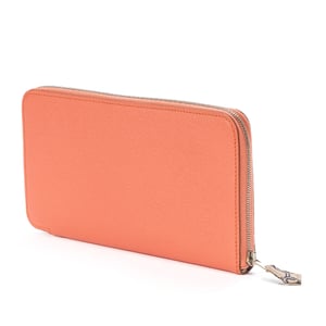 Hermès Azap Classique Wallet  en  rosa Cuero de ternero