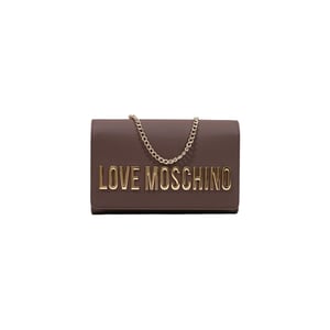 Bolso de Polietileno Marrón Love Moschino