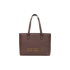 Bolso de Polietileno Marrón Love Moschino