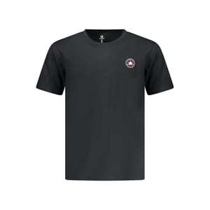 Camiseta de Hombre de Algodón Negra Converse