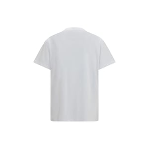 Ganni Camiseta de Algodón Blanca